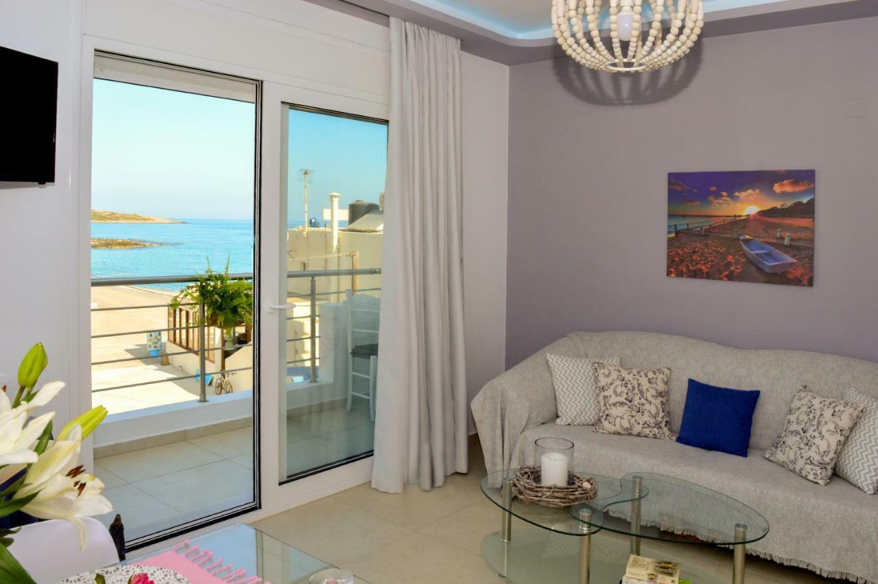 Meltemi Beach Apartments Milatos Exterior foto