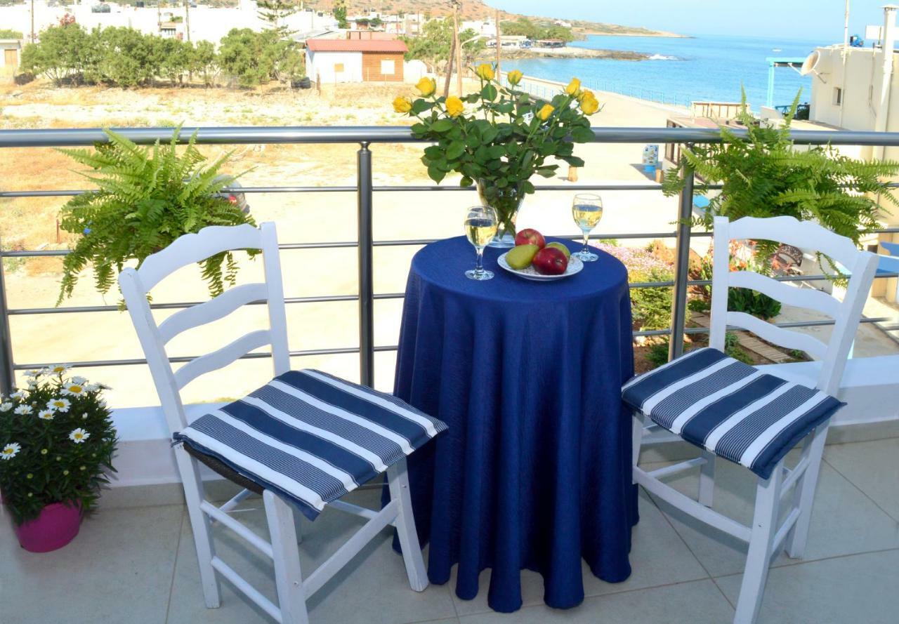 Meltemi Beach Apartments Milatos Exterior foto
